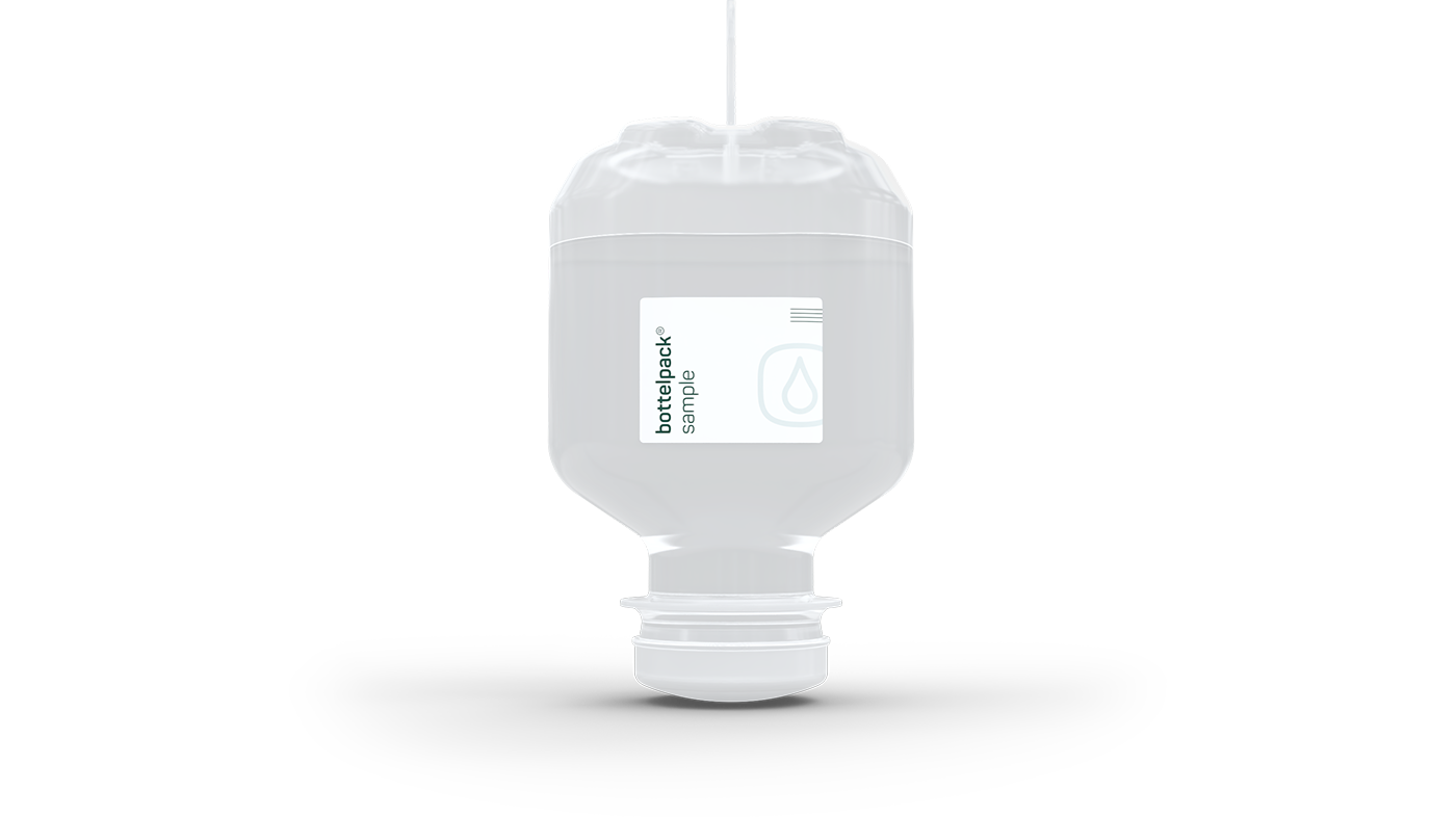 Bottle for infusion solutions