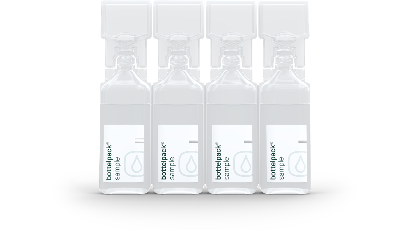 BFS ampoules for injection solutions with calibrated luer system